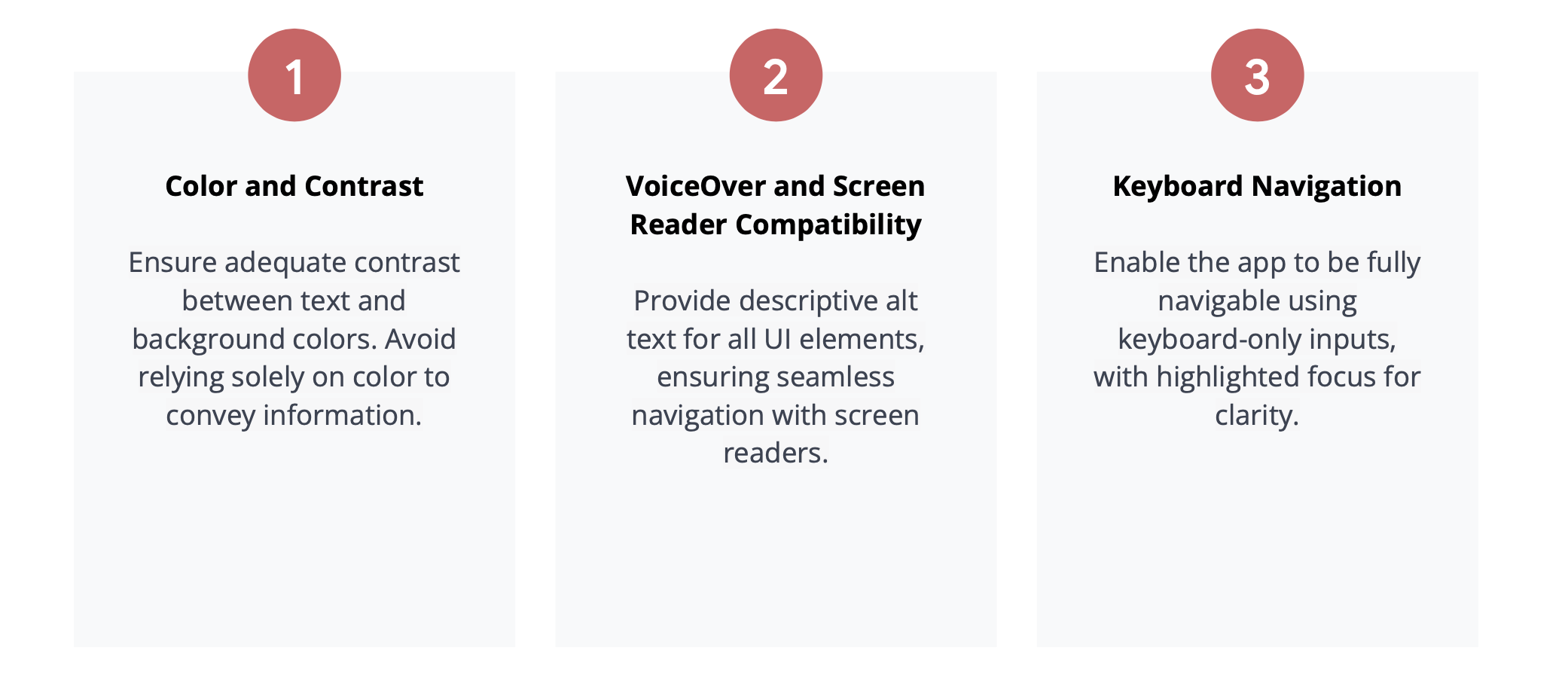 Accessibility Considerations